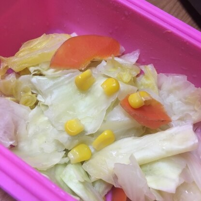 温野菜だとかさが減ってたくさん食べられますね。